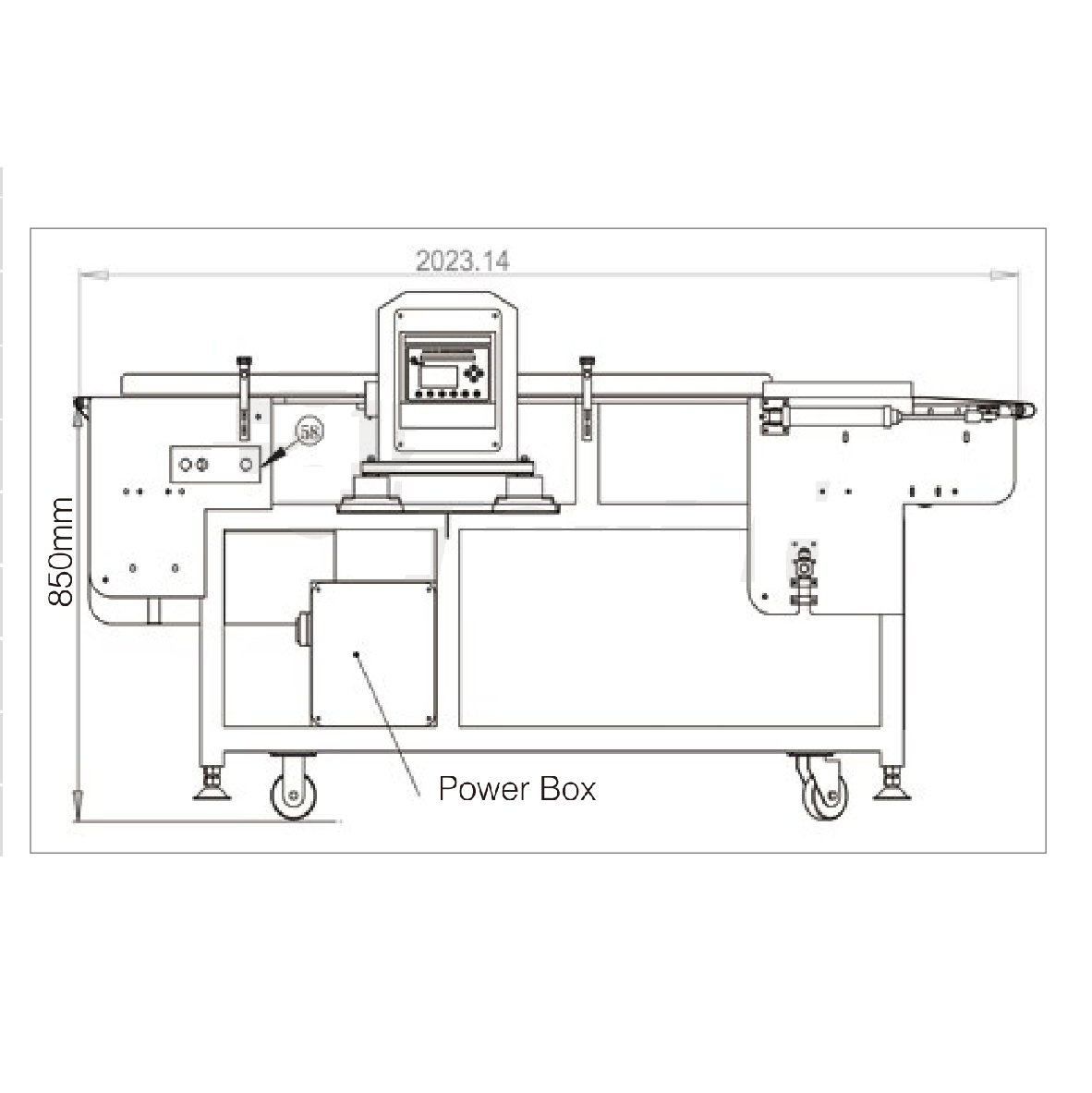 Unimax Metal Detector for Biscuit