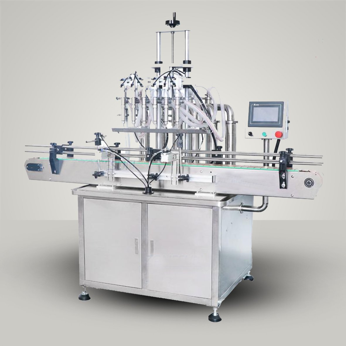 Unipack Piston Pump Automatic Beverage Production with Conveyor
